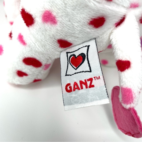 Ganz Webkinz Frog & Eluvant Hearts Love Plush - Picture 9 of 9